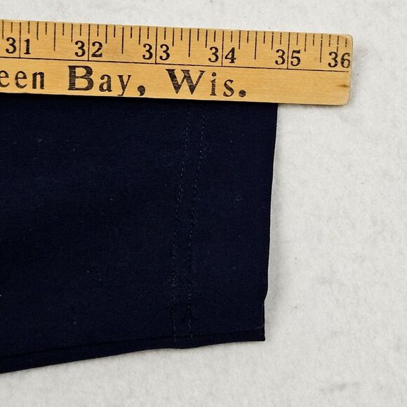 Land's End Jacket Size Extra Large 18-20 Blue Softshell Windbreaker Fleece Lined - Picture 8 of 8